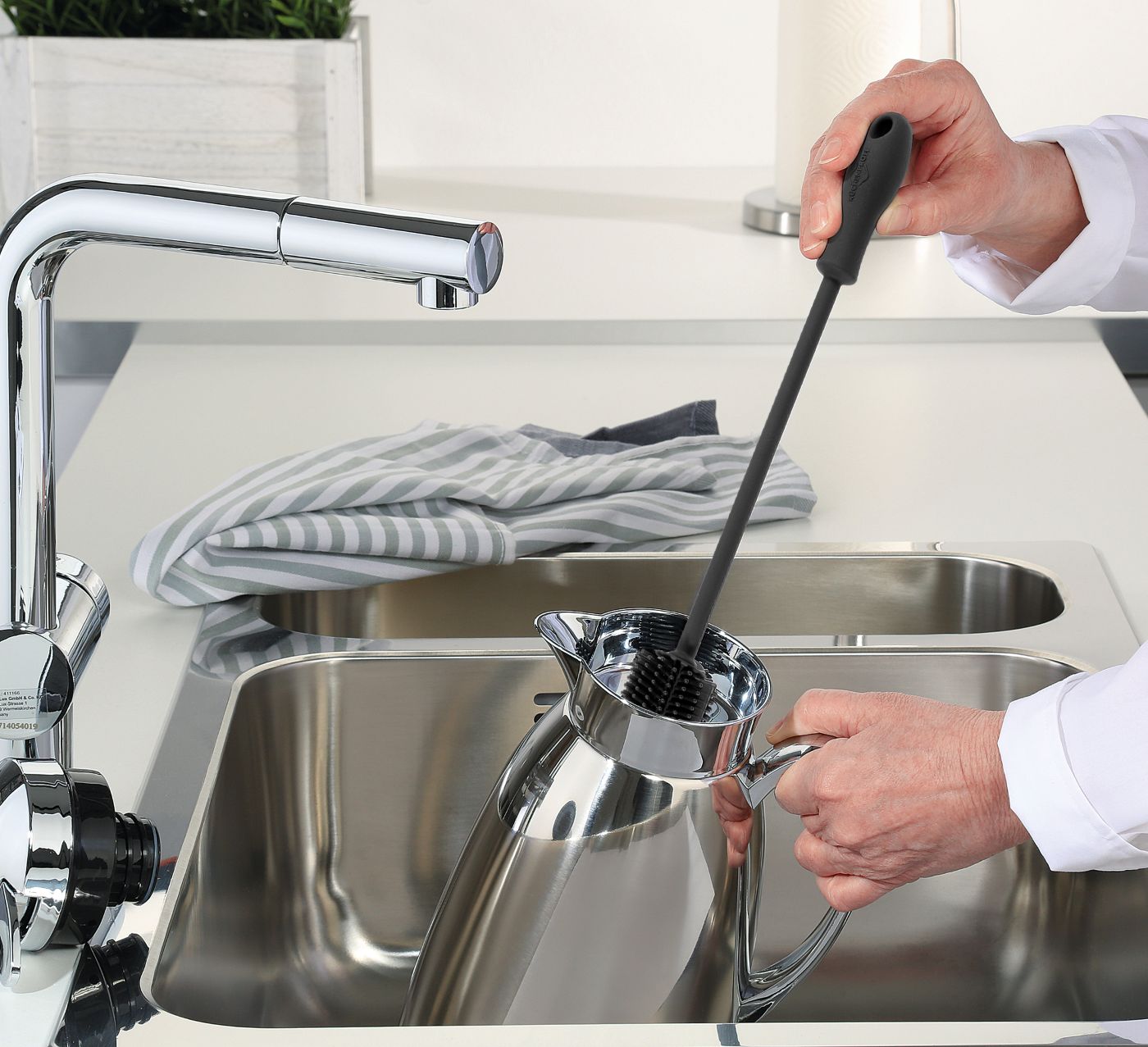 1410851031 TREND Čistící kartáč na lahve Ø 3,5 cm31 cm černý Kuchenprofi (5)